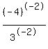 %28-4%29%5E-2%2F3%5E-2