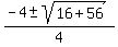 %28-4%2B-sqrt%2816%2B56%29%29%2F4