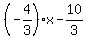 %28-4%2F3%29x-10%2F3