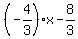 %28-4%2F3%29x-8%2F3