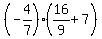 %28-4%2F7%29%2816%2F9%2B7%29