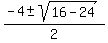 %28-4+%2B-+sqrt%2816-24+%29%29%2F2