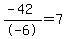 %28-42%29%2F-6=7