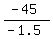%28-45%29%2F%28-1.5%29
