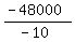 %28-48000%29%2F%28-10%29
