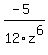 %28-5%29%2F12z%5E6