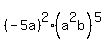 %28-5a%29%5E2%28a%5E2b%29%5E5