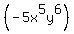 %28-5x%5E5y%5E6%29