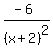 %28-6%29%2F%28x%2B2%29%5E2