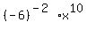 %28-6%29%5E%28-2%29%2Ax%5E10