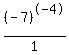 %28-7%29%5E-4%2F1