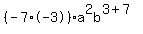 %28-7%2A-3%29a%5E2b%5E%283%2B7%29