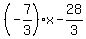 %28-7%2F3%29x-28%2F3