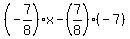 %28-7%2F8%29x-%287%2F8%29%28-7%29
