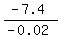 %28-7.4%29%2F%28-0.02%29
