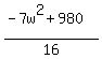 %28-7w%5E2%2B980%29%2F16%29