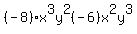 %28-8%29x%5E3y%5E2%28-6%29x%5E2y%5E3