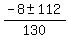%28-8+%2B-+112%29%2F130