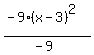 %28-9%28x-3%29%5E2%29%2F%28-9%29