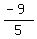 %28-9%29%2F5