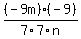 %28-9m%29%2F7%2A%28-9%29%2F7n