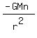 %28-GMn%29%2Fr%5E2