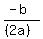 %28-b%29%2F%28%282a%29%29