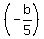 %28-b%2F5%29