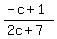 %28-c%2B1%29%2F%282c%2B7%29