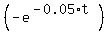 %28-e%5E%28-0.05%2At%29+%29+