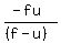 %28-fu%29%2F%28%28f-u%29%29