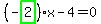 %28-highlight_green%28+2+%29%29%2Ax-4=0