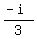%28-i%29%2F3%29