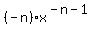 %28-n%29%2Ax%5E%28-n-1%29