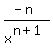 %28-n%29%2Fx%5E%28n%2B1%29