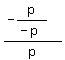 %28-p%2F%28-p%29%29%2Fp