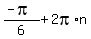 %28-pi%29%2F6%2B2pi%2An
