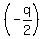 %28-q%2F2%29