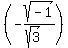 %28-sqrt%28-1%29%2F%28sqrt%283%29%29%29