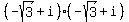 %28-sqrt%283%29%2Bi%29%28-sqrt%283%29%2Bi%29