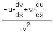 %28-u%2Aexpr%28dv%2Fdx%29%2Bv%2Aexpr%28du%2Fdx%29%29%2Fv%5E2