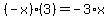 %28-x%29%2A%283%29=-3%2Ax