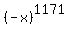 %28-x%29%5E1171