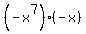 %28-x%5E7%29%28-x%29