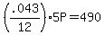 %28.043%2F12%295P+=+490+