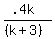 %28.4k%29%2F%28%28k%2B3%29%29