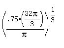 %28.75%2832pi%2F3%29%2Fpi%29%5E%281%2F3%29