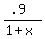 %28.9%29%2F%281%2Bx%29