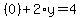 %280%29%2B2%2Ay=4