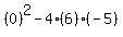 %280%29%5E2-4%286%29%28-5%29